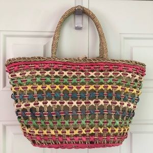 La Sera by Franchi straw tote